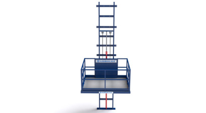Hydraulic goods lift