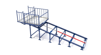 Incline goods lifts
